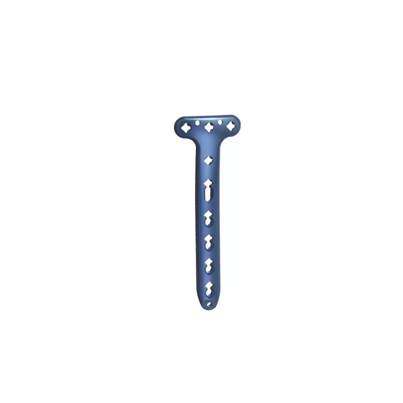 T-shaped Variable Angle posterior distal tibia locking plate