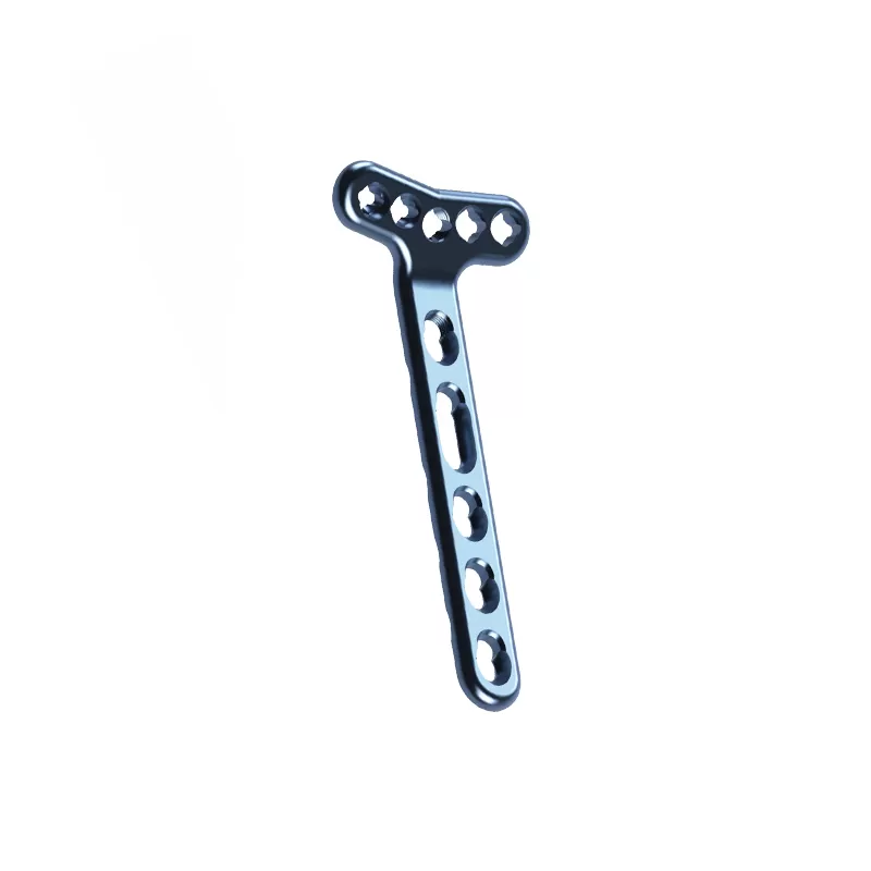 Distal radius proximal joint gimbal plate