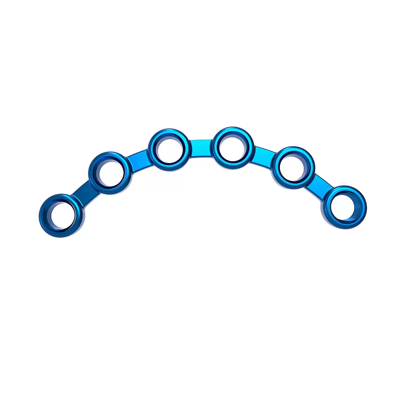 Talus locking plate