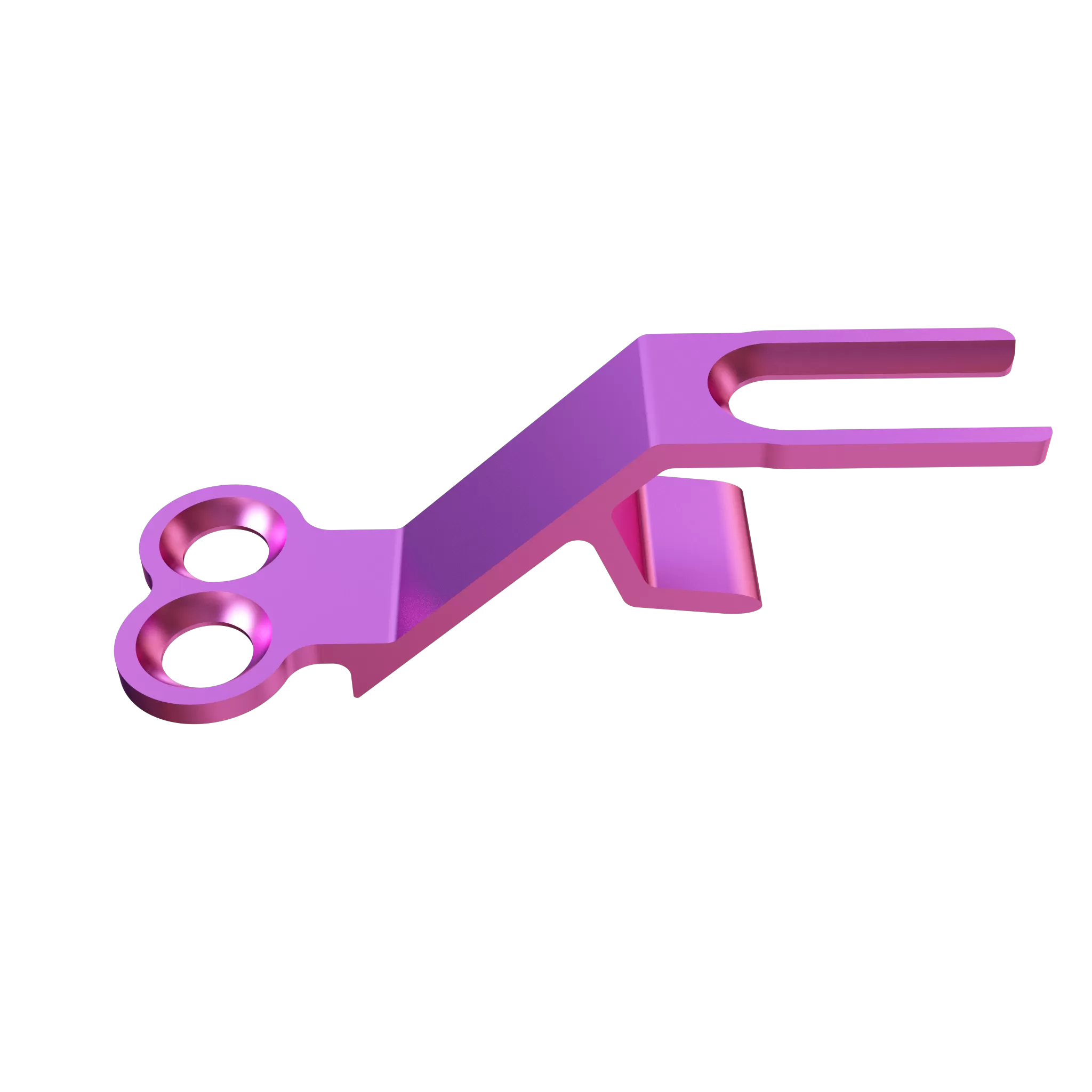 Open door titanium plate - II