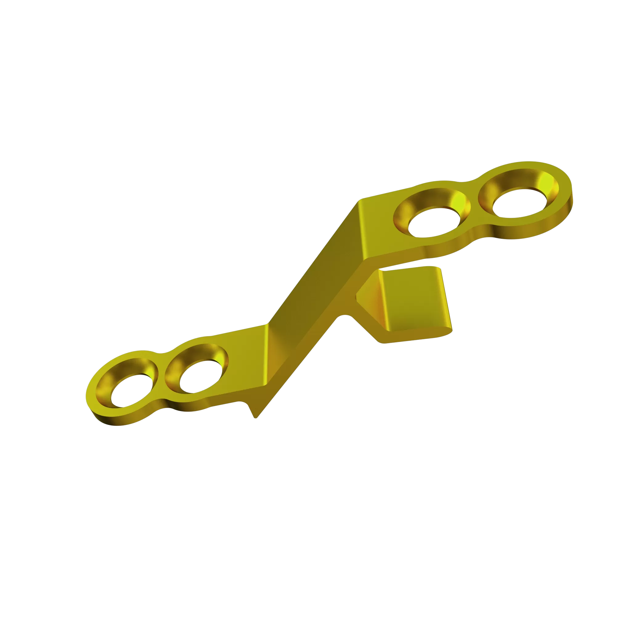 Open door titanium plate - III