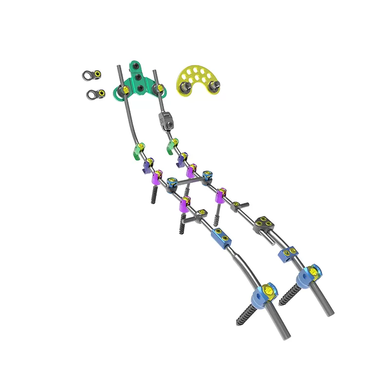 Polyaxial screw  fully threaded, cannulated - OCT System Components