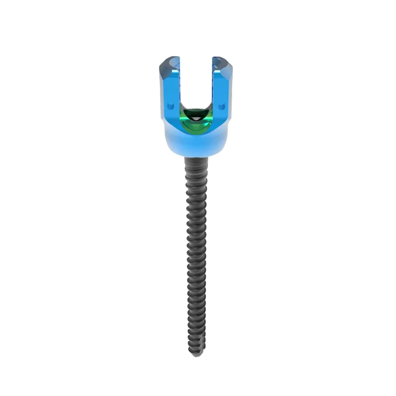 Polyaxial pedicle screw,  Type-V-Cortical bone thread