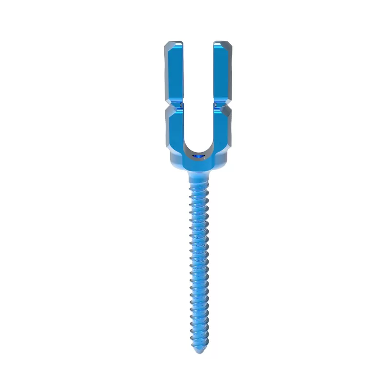 Monoaxial reduction pedicle screw,  Type-VI-Cortical bone thread