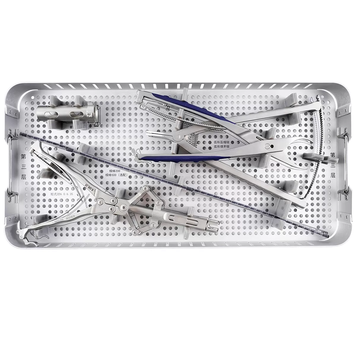 6.0/6.35 Posterior Thoracolumbar Spinal System Instrusment Set (Ti)