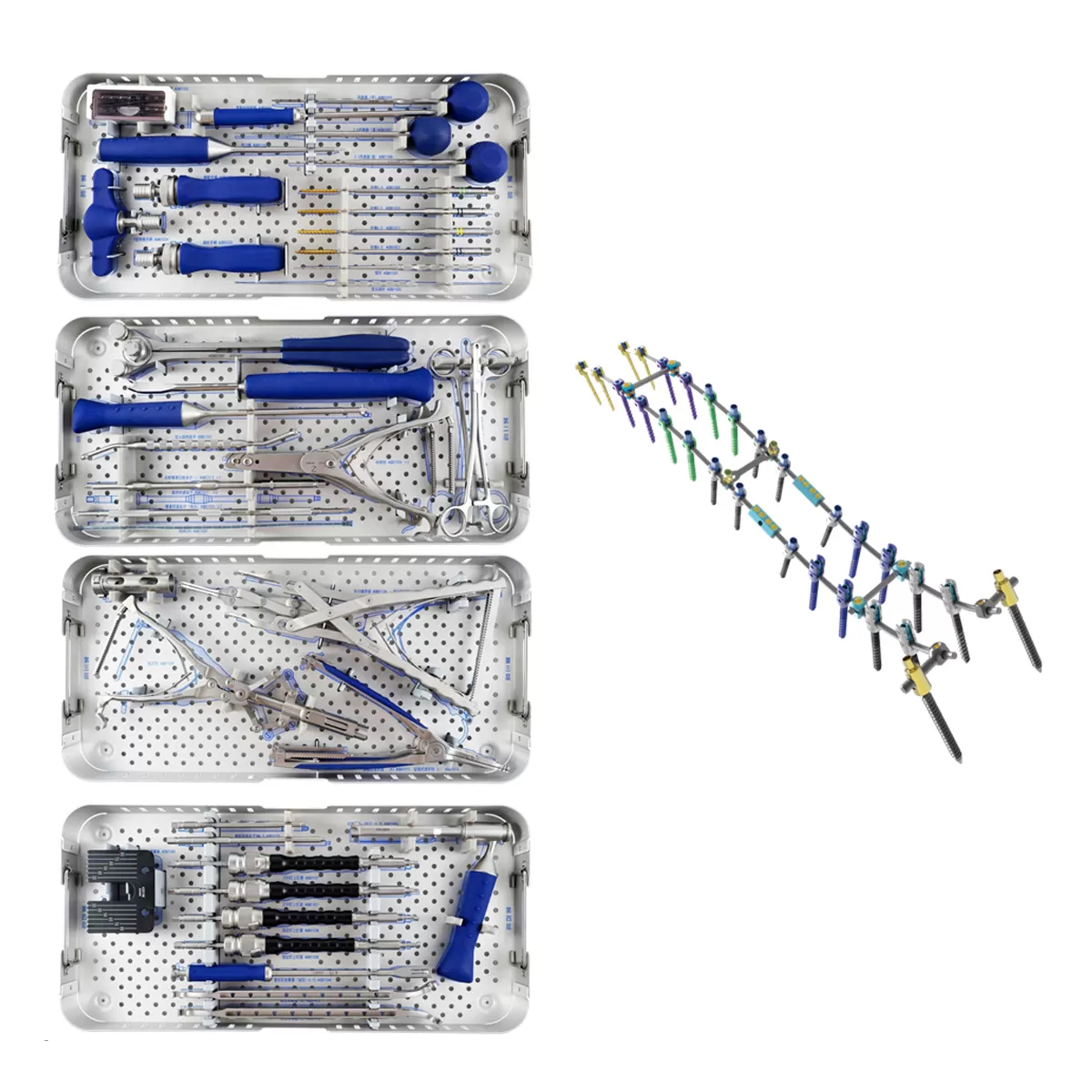 4.75 Posterior Thoracolumbar Spinal System Instrusment Set (CoCrMo)