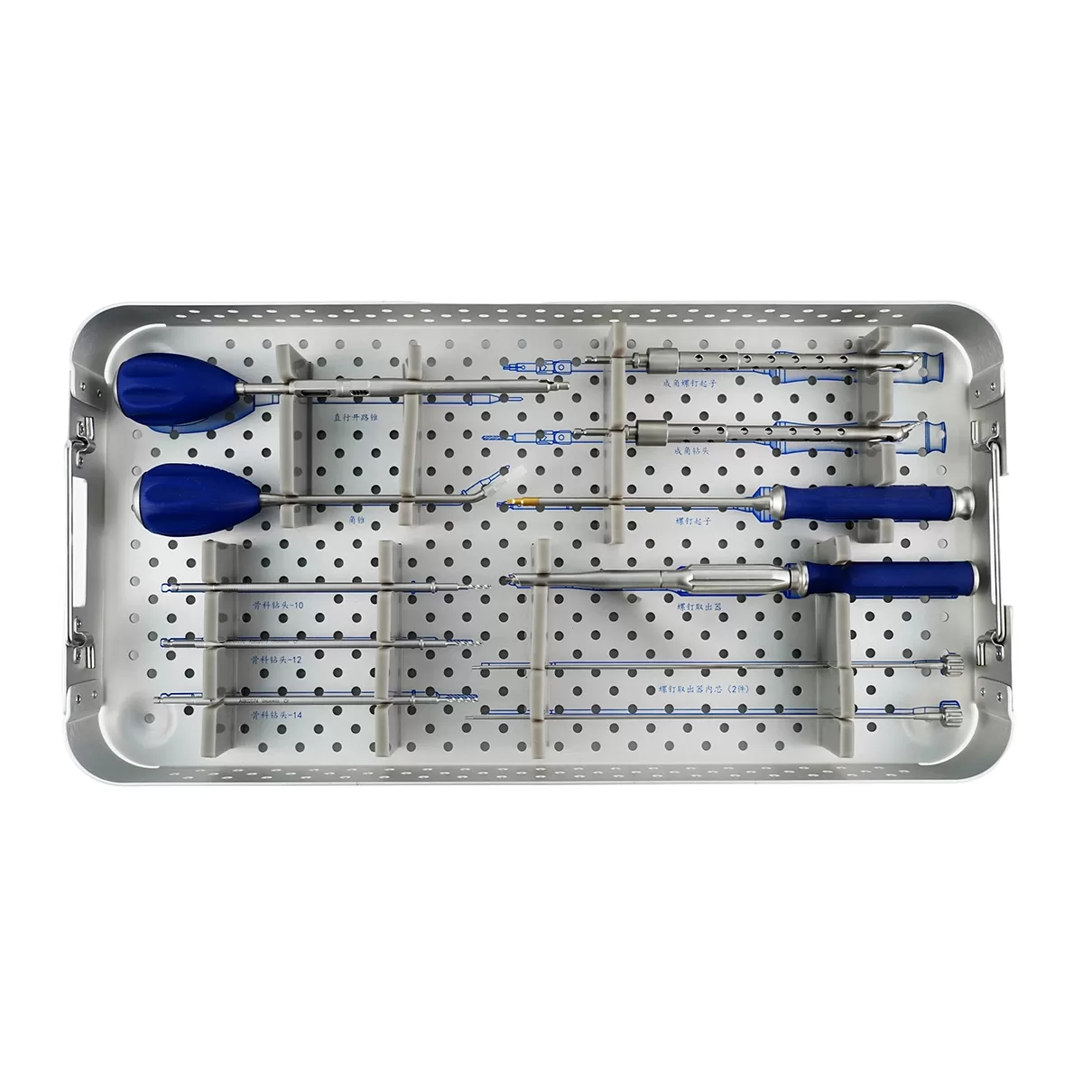 Zero Profile Interbody Fusion Cage Instrument Set( 2 Screws)