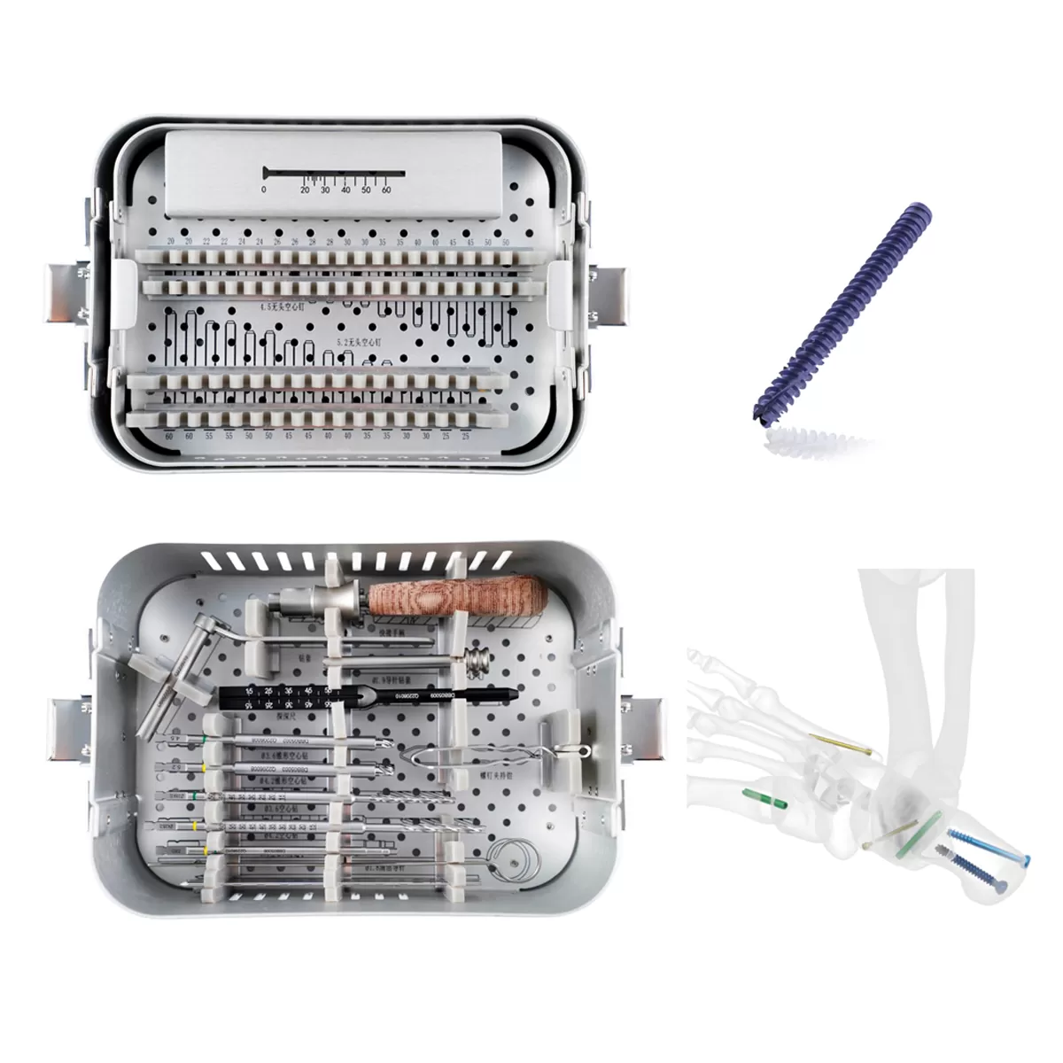 Cannulated Screw System Instrument Set (4.5/5.2-Headless)