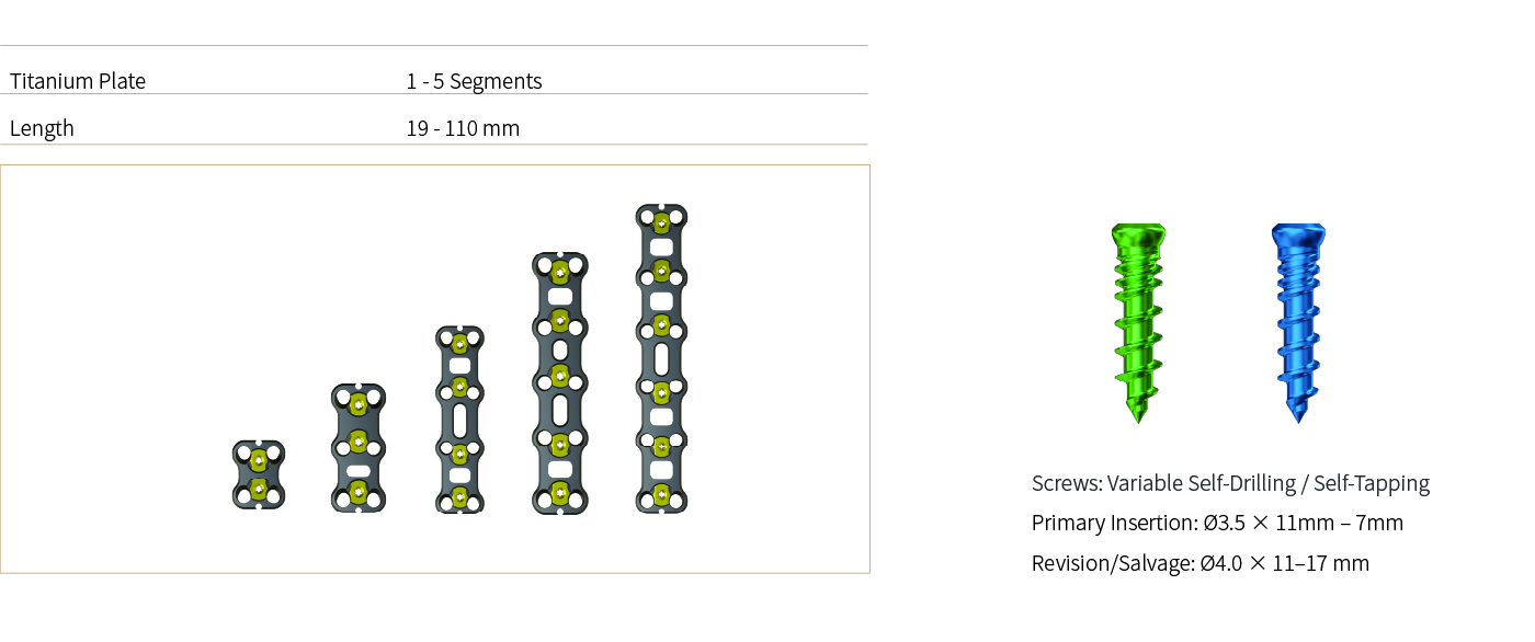 Anterior Cervical Plate – Type IV