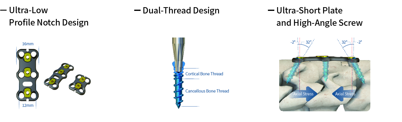 Anterior Cervical Plate – Type IV