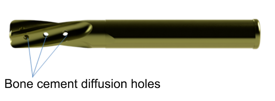 Bone Cement-Enhanced Compression Screw