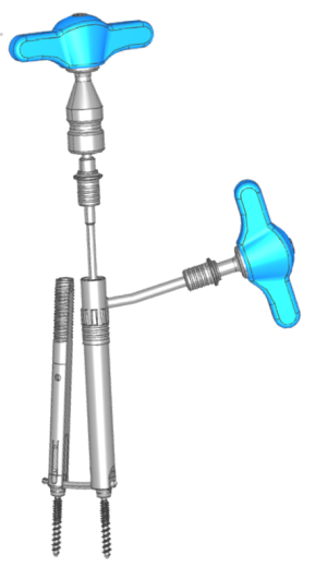  Torque set screws to final lock