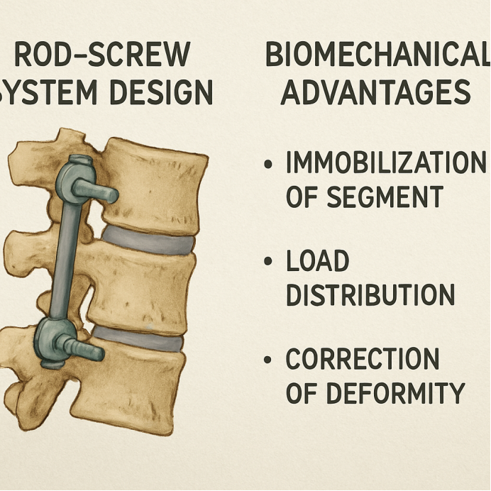 Rod-Screw System Design and Biomechanical