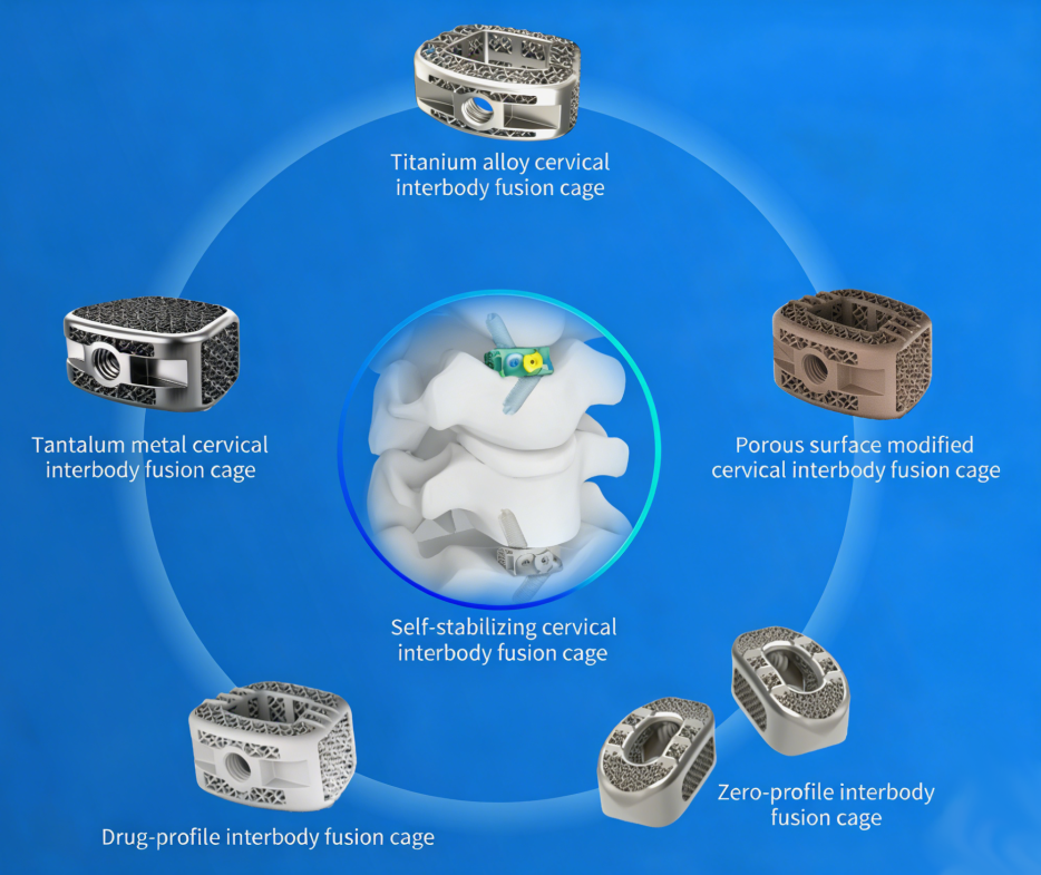 3D printed spinal interbody fusion cage