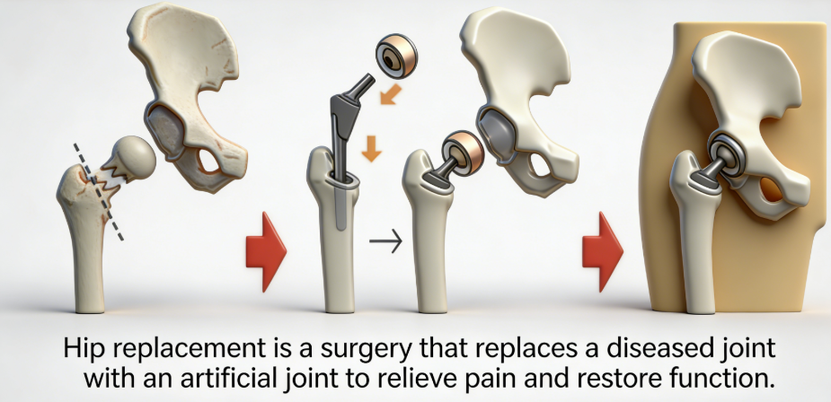 total hip arthroplasty implant system