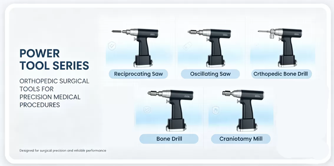 Orthopedic Power Tools: Types, Applications