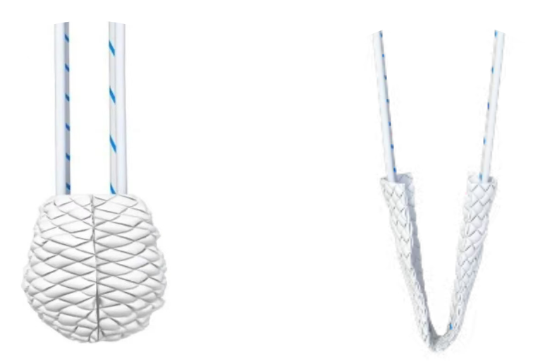 PEEK suture anchor and inserter for tendon-to-bone fixation